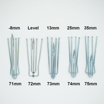 4 Prong Pinch Pleat Curtain Hooks