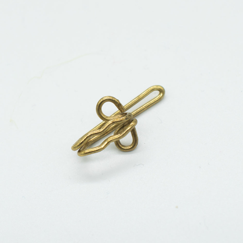 Gold Small Curtain R7 Hooks