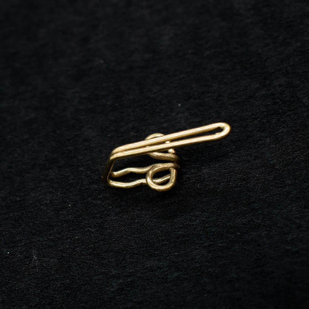 Gold Small Curtain R7 Hooks