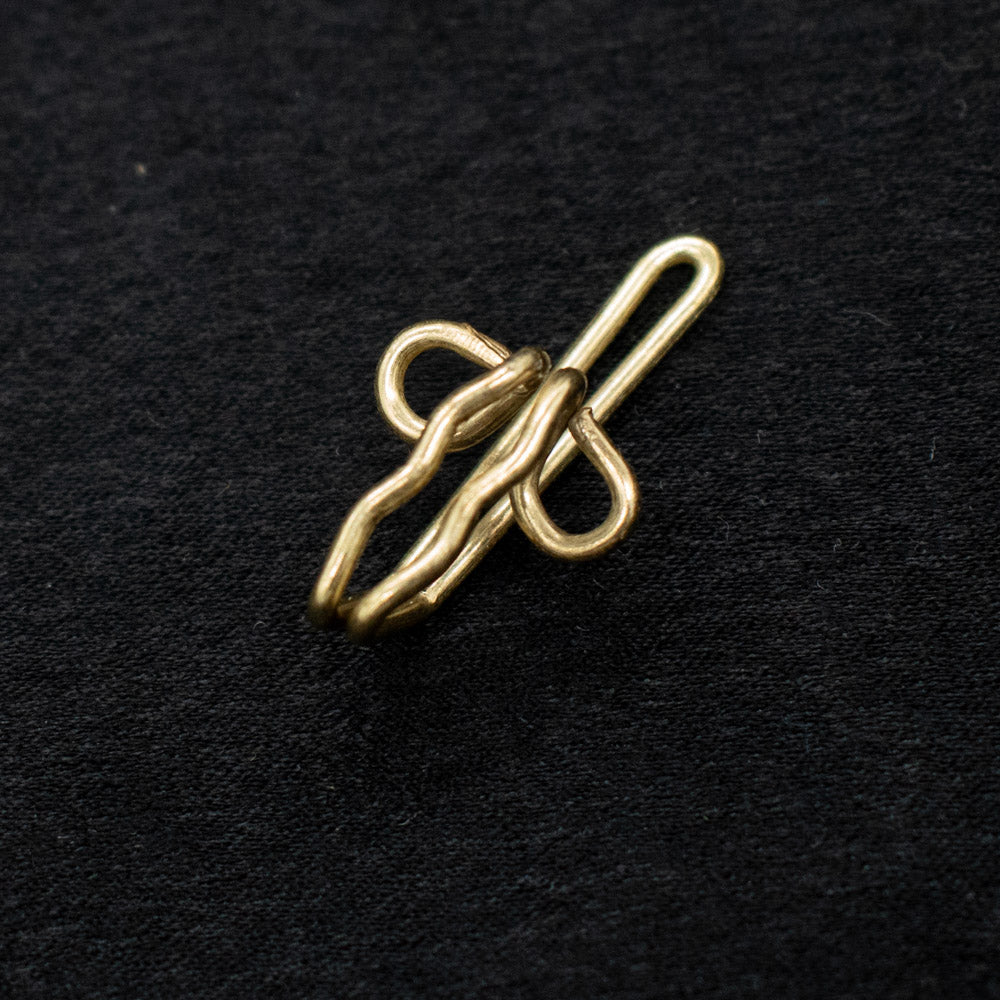 Gold Small Curtain R7 Hooks