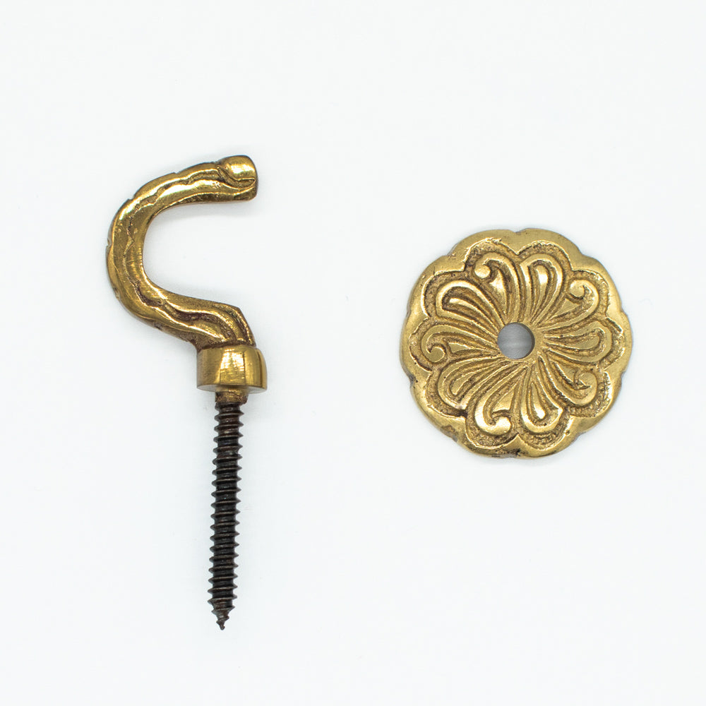 Brass Metal Tieback Hook Design-1