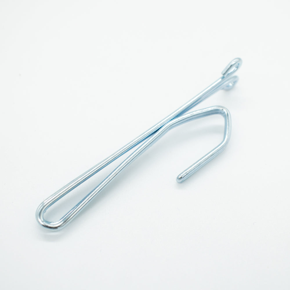 2 Prong Pinch Pleat Slip in Curtain Hooks