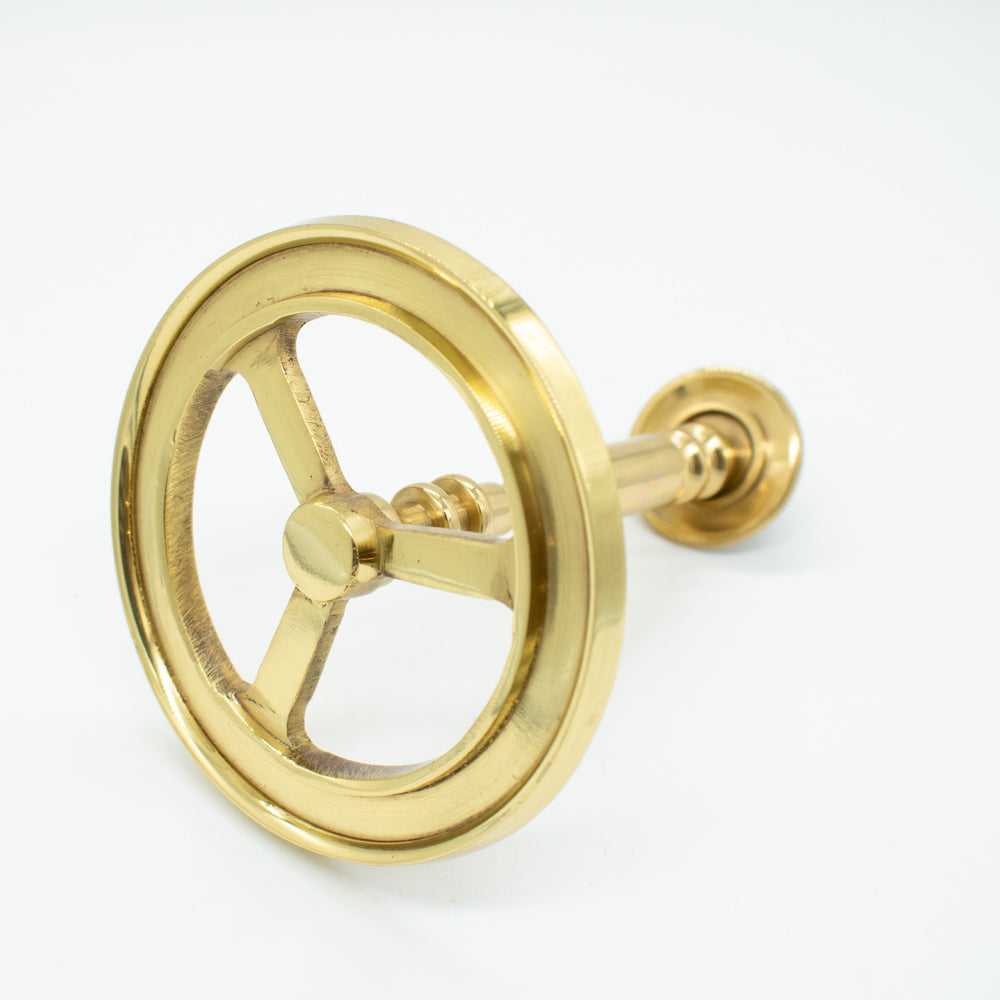 Metal Ship Wheel Curtain Hold Back