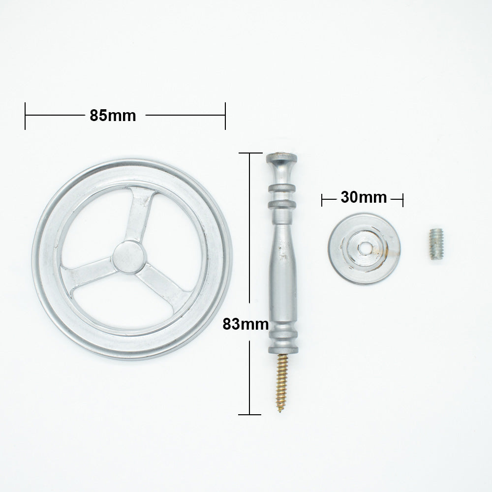 Metal Ship Wheel Curtain Hold Back