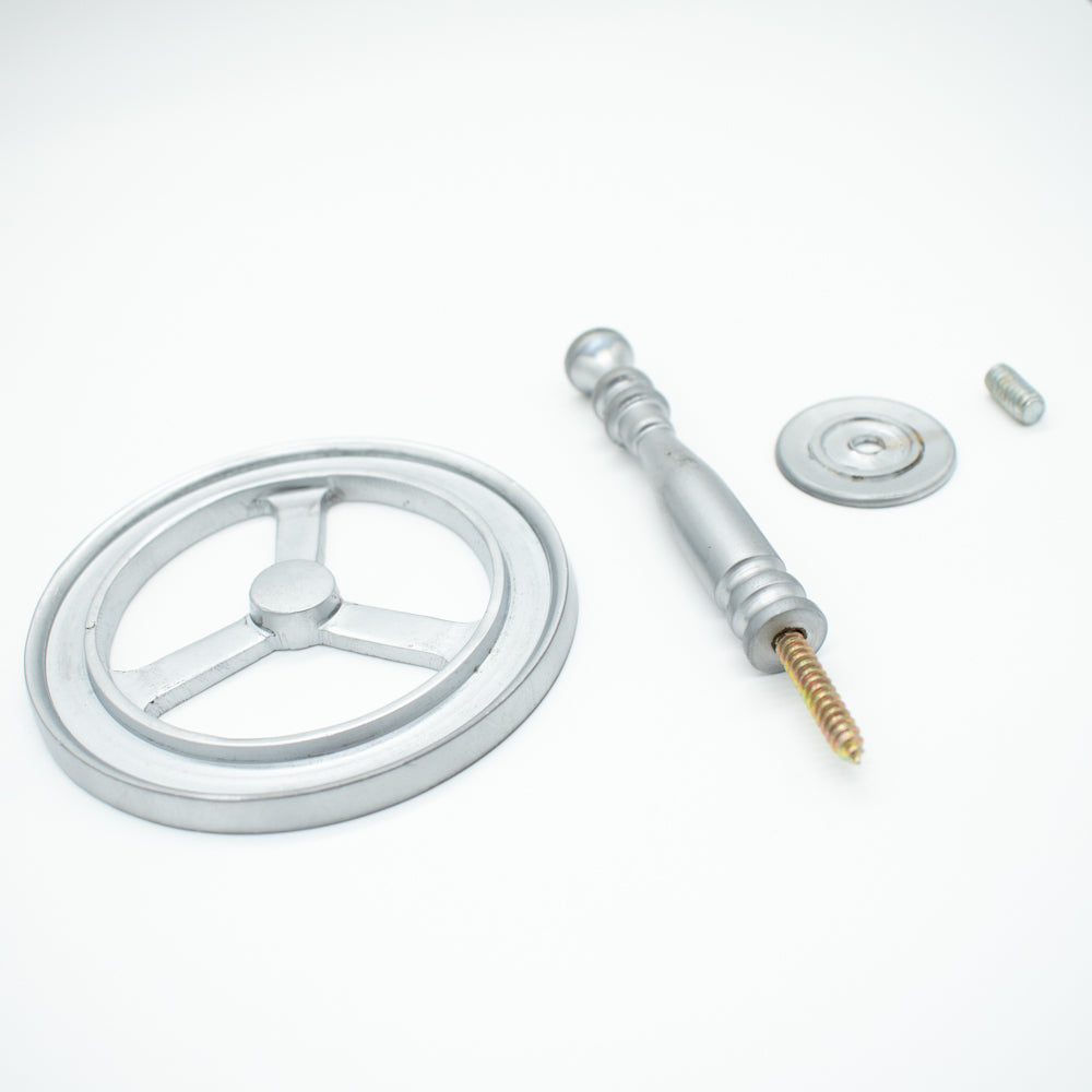 Metal Ship Wheel Curtain Hold Back