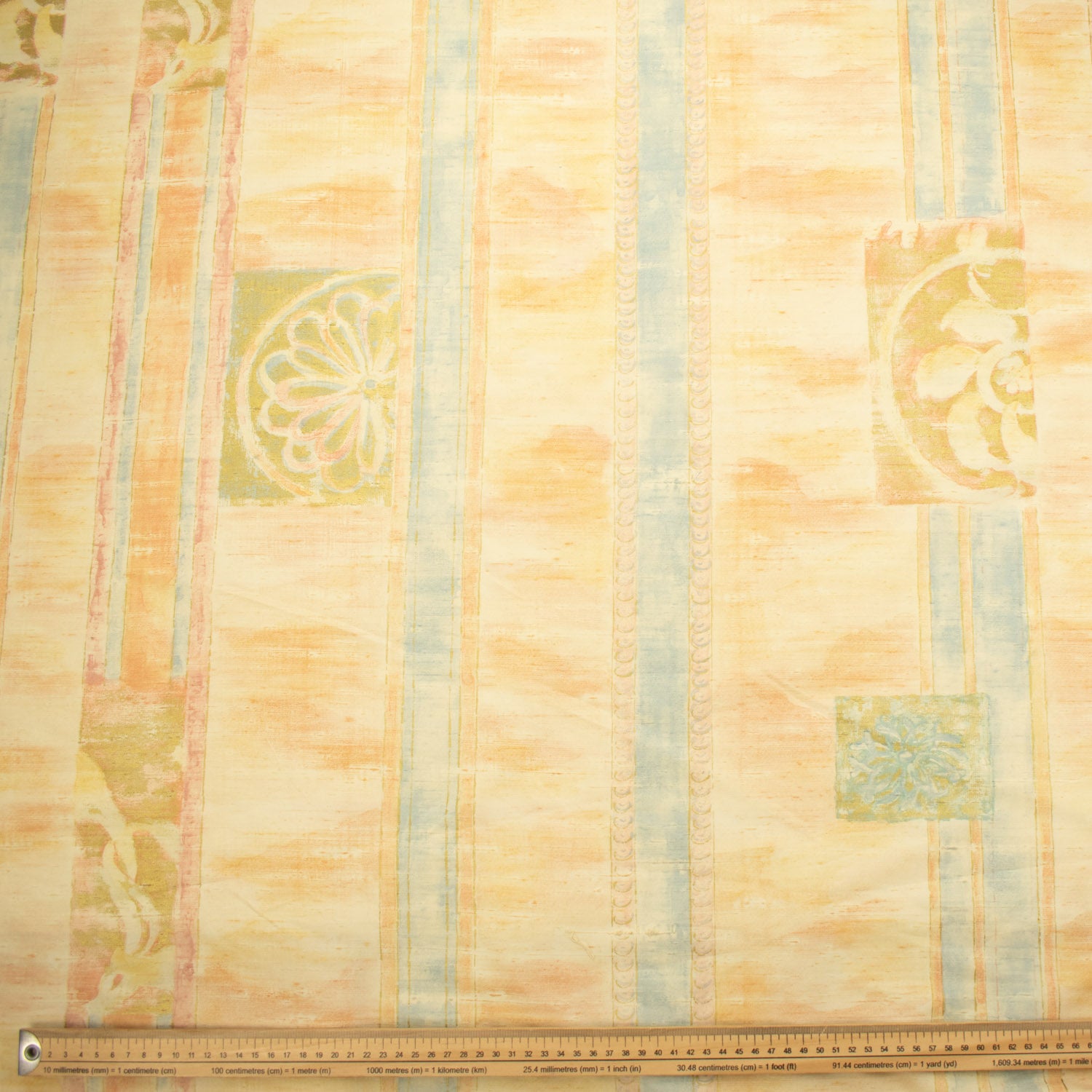 Dupion Raw Silk Curtaining Prints