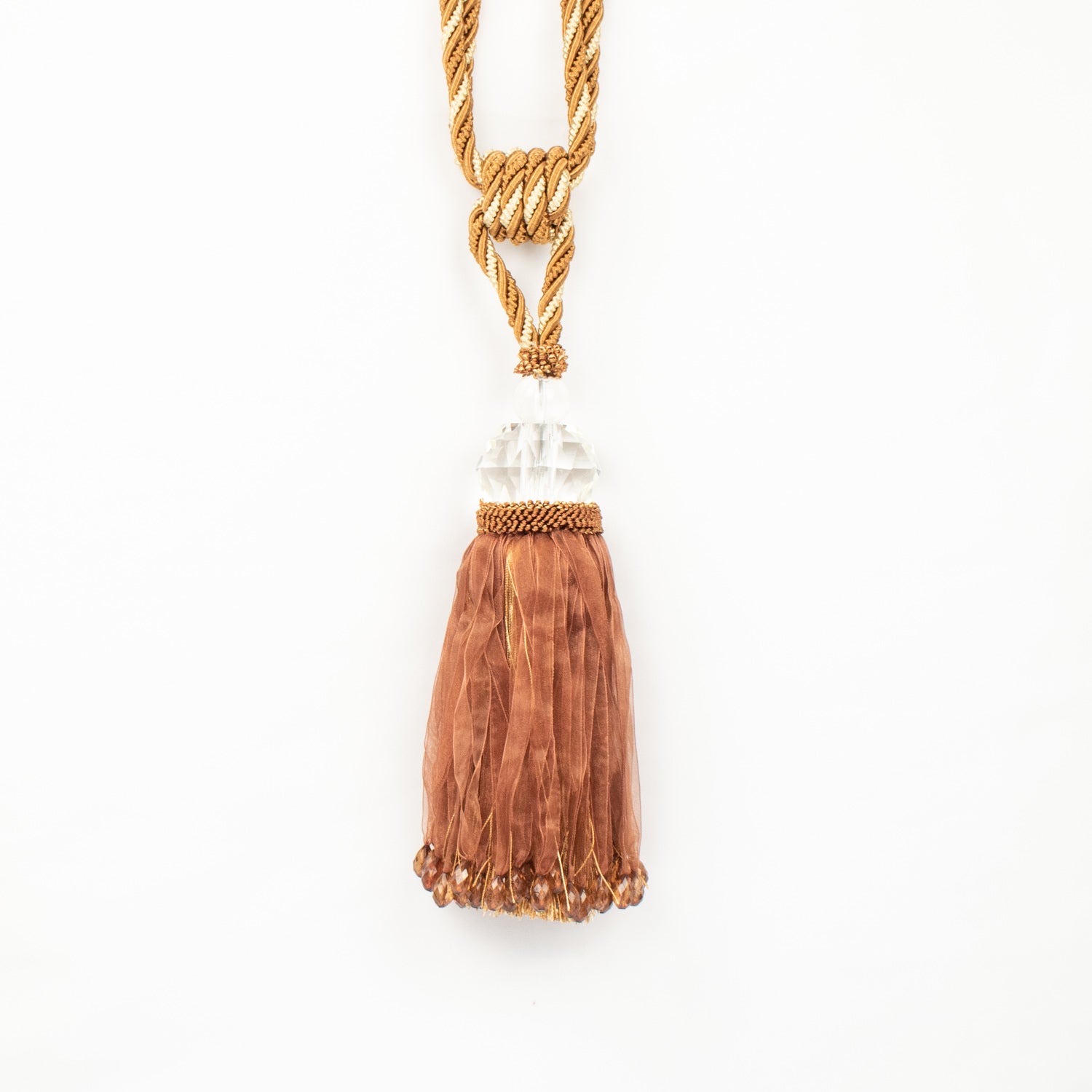 Crystal Curtain Tassel Tie Back - Design 85