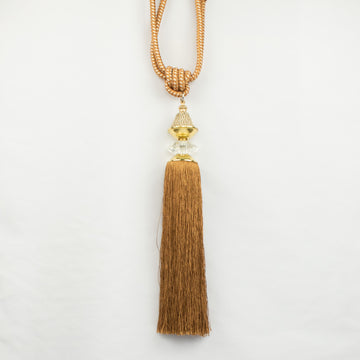 Crystal Curtain Tassel Tie Back - Design 22