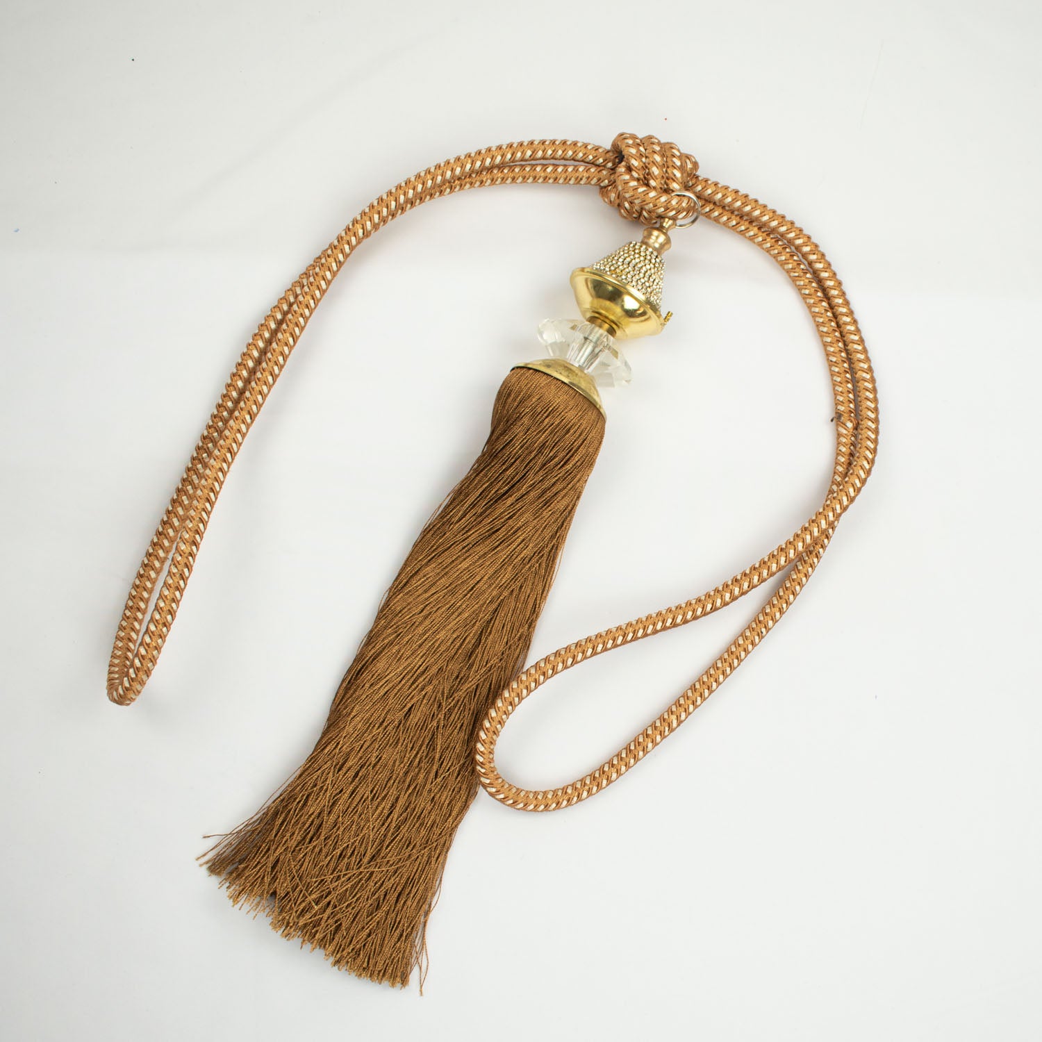 Crystal Curtain Tassel Tie Back - Design 22