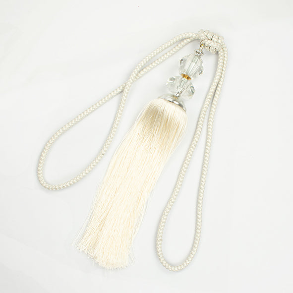 Crystal Curtain Tassel Tie Back - Design 25