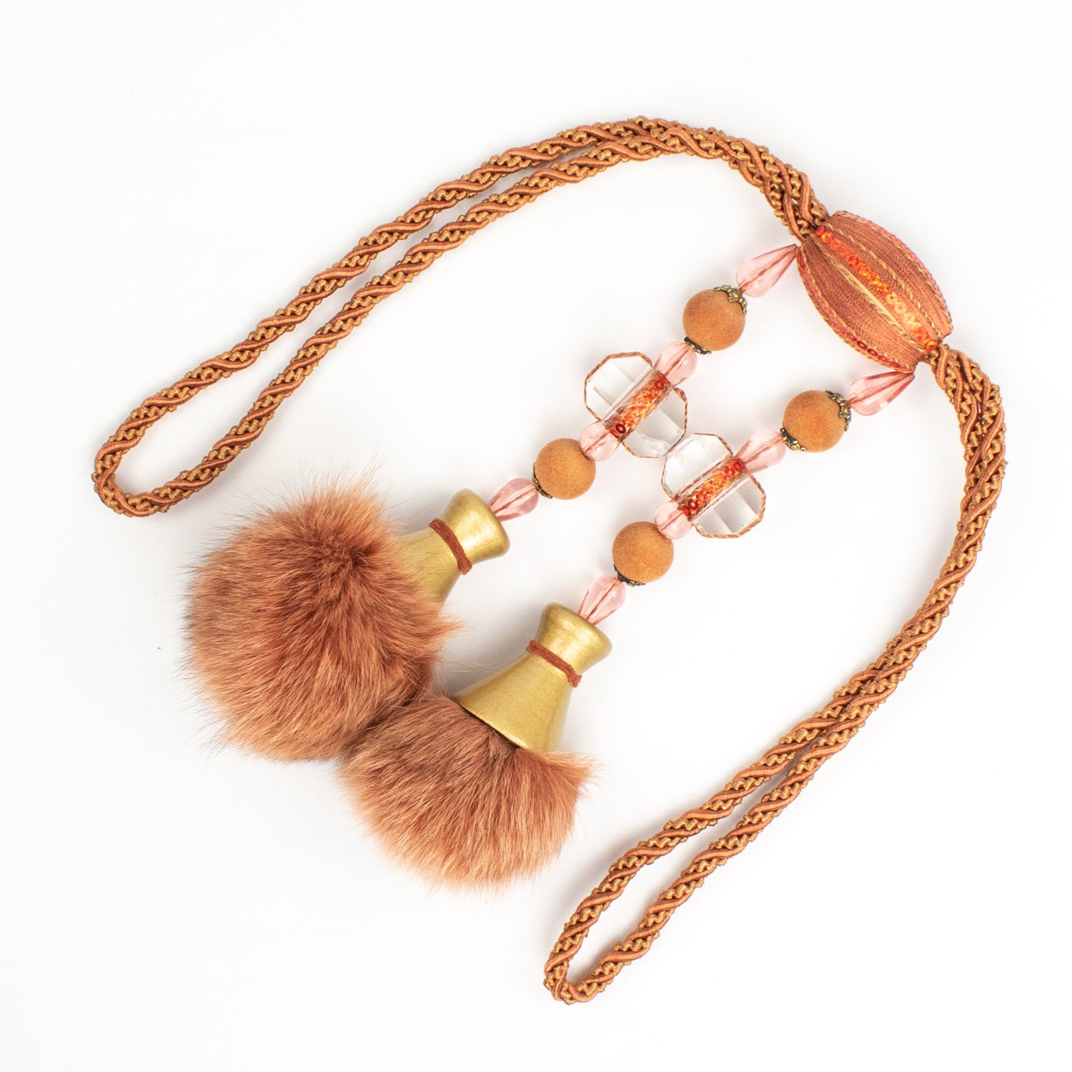 Crystal Curtain Tassel Tie Back - Design 46