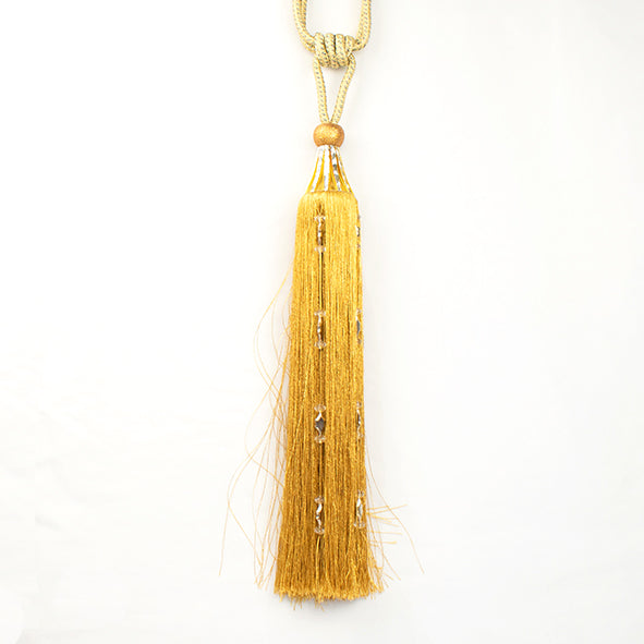 Extra Long Curtain Tassel Tie Back - Design 39