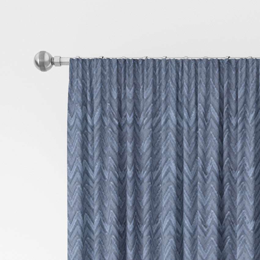 Idyllic by Zepel - Curtaining/Upholstery Zigzag Chenille