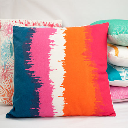 Printed Cotton Canvas Decorate Cushion