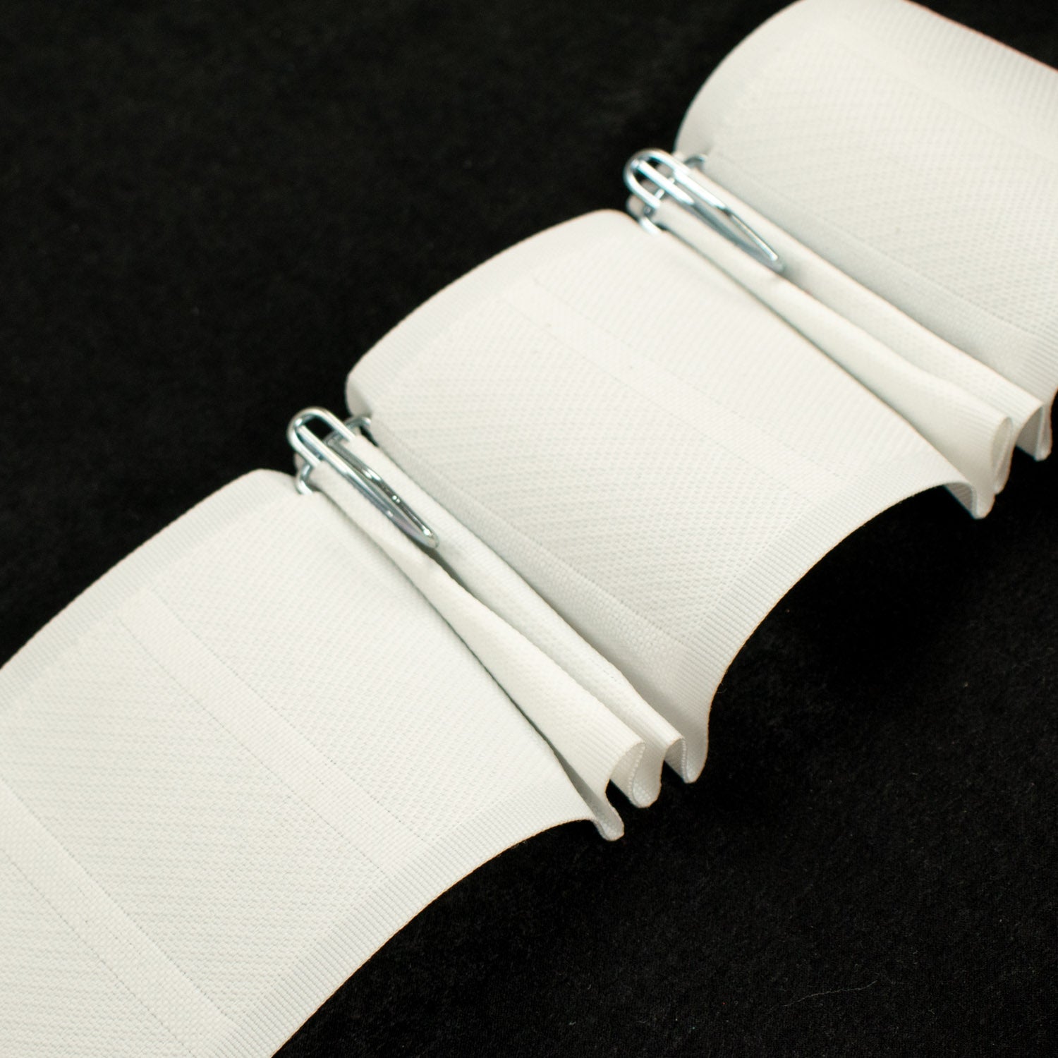 Deep Pleat/4 Prong Pocket Curtain Buckram Tape 10CM