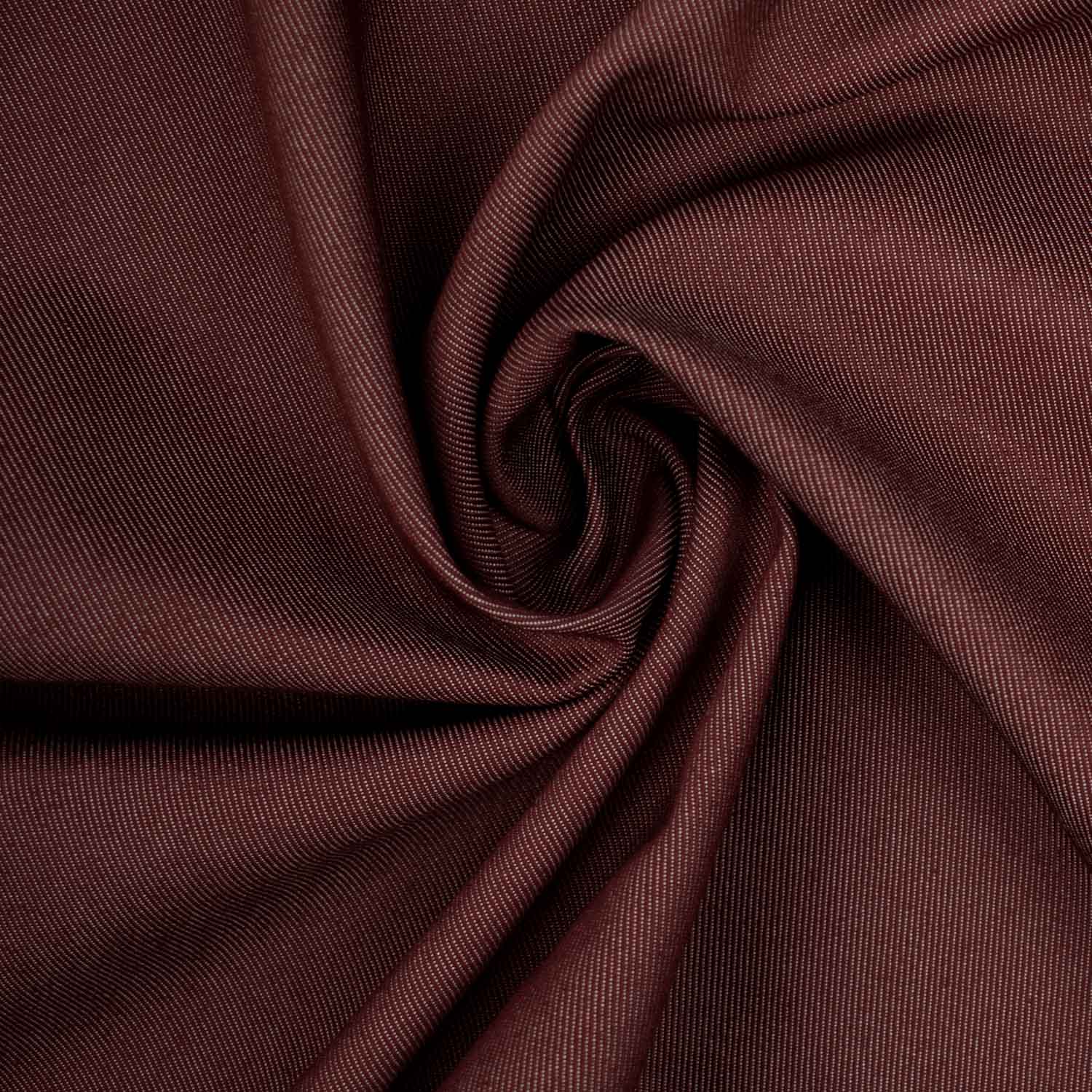 Denim 140CM Medium Weight Colour-Maroon