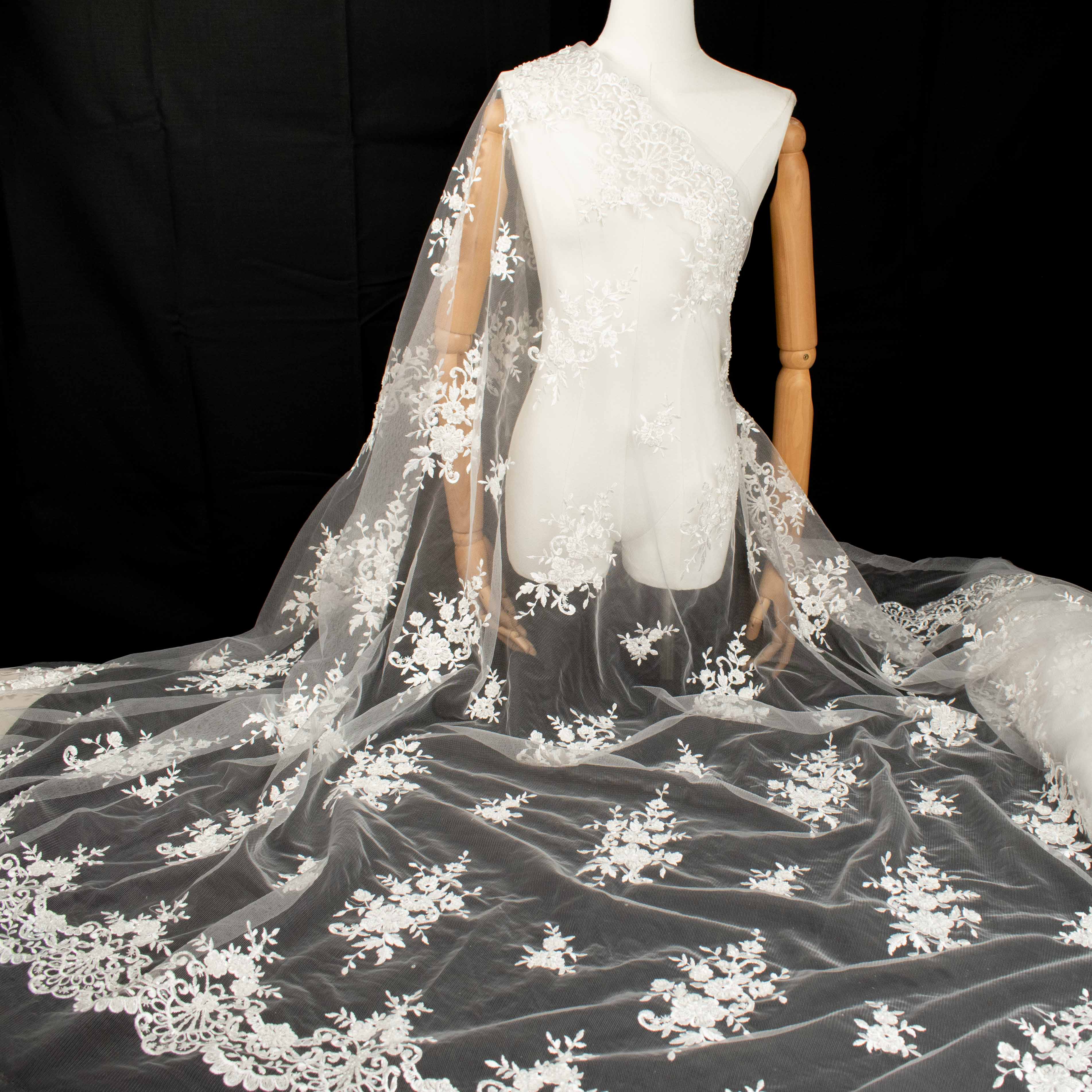 Beaded Embroidery Lace Design-23