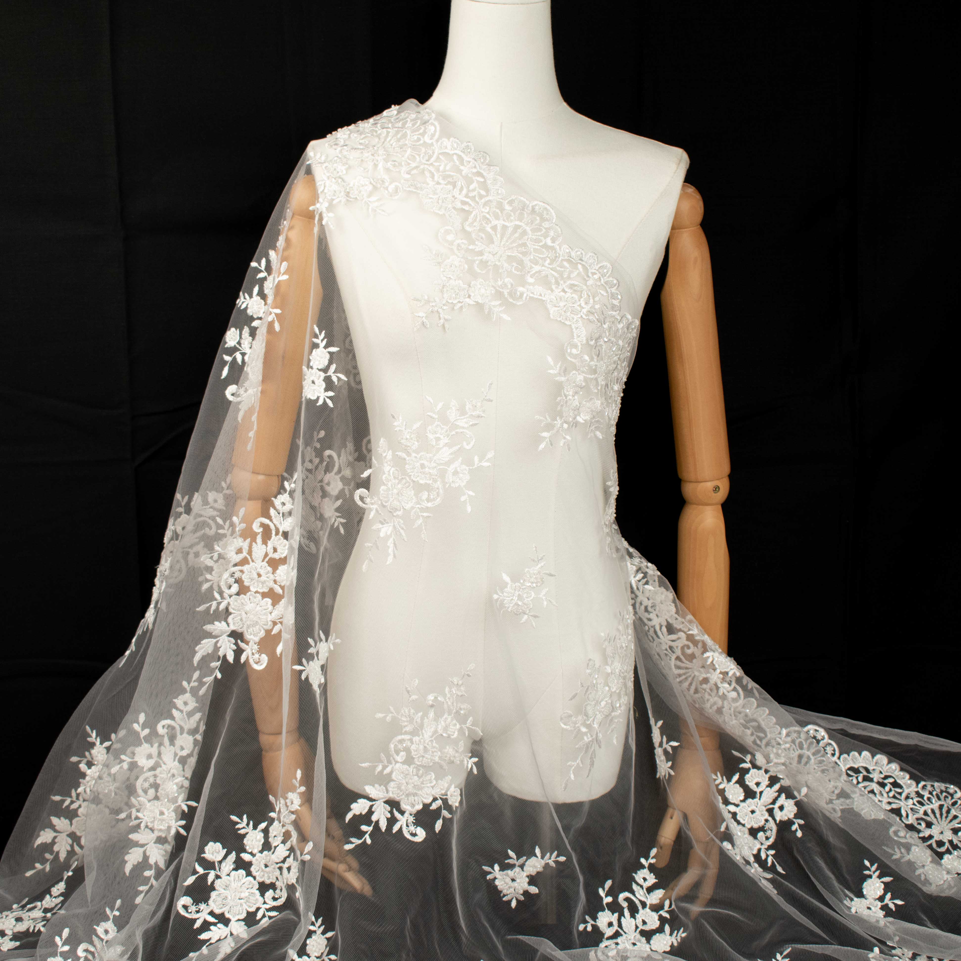 Beaded Embroidery Lace Design-23