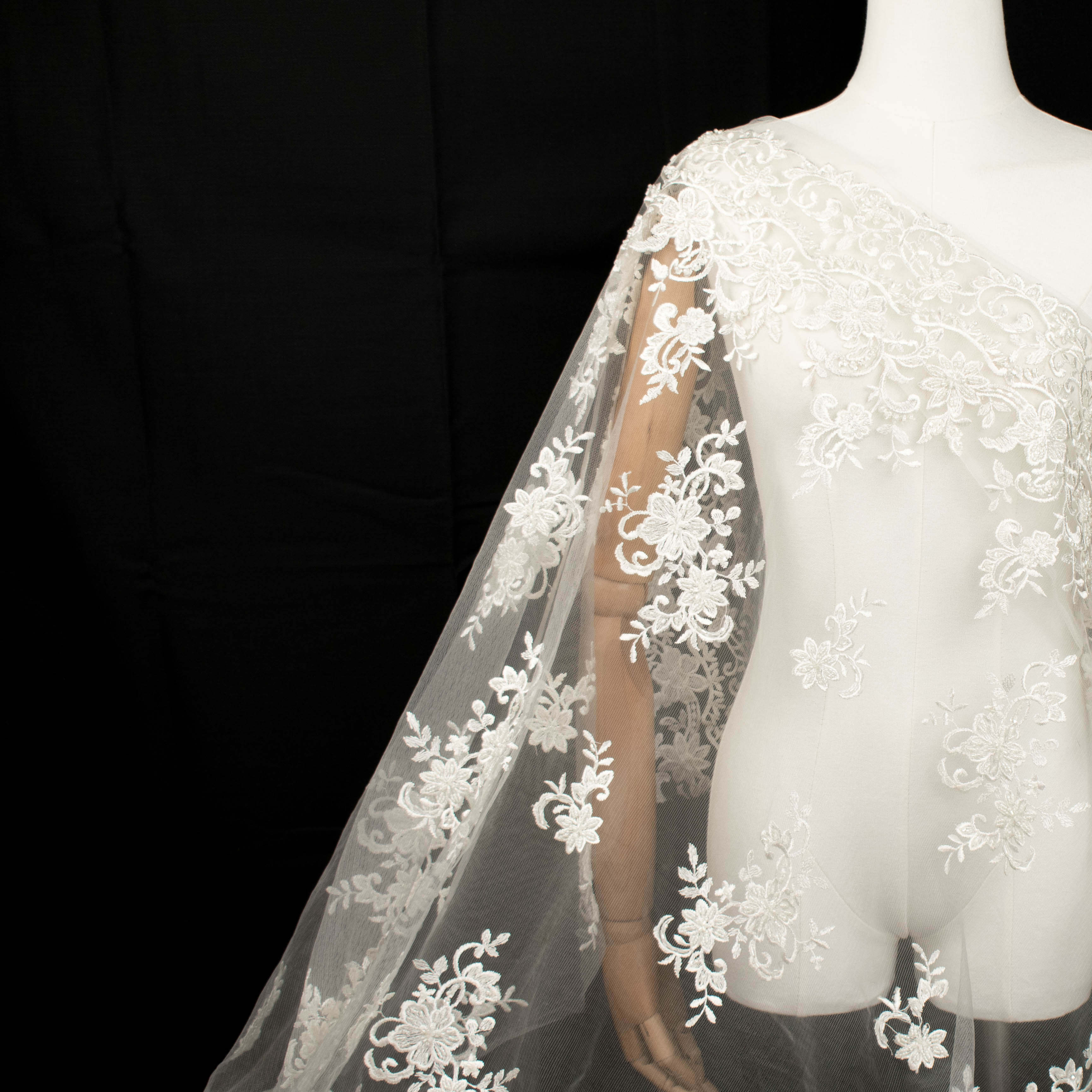 Embroidery Beaded Lace Design-30