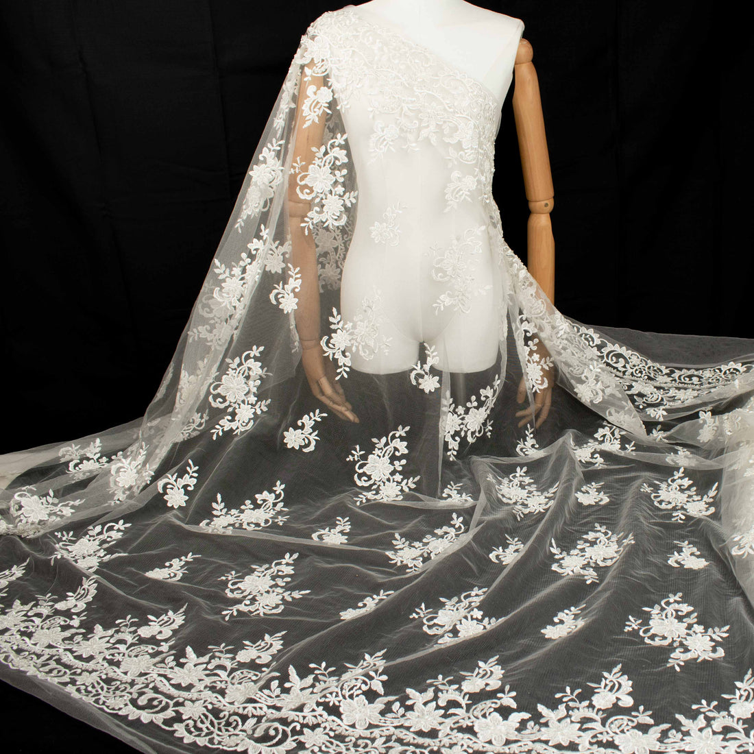 Embroidery Beaded Lace Design-30