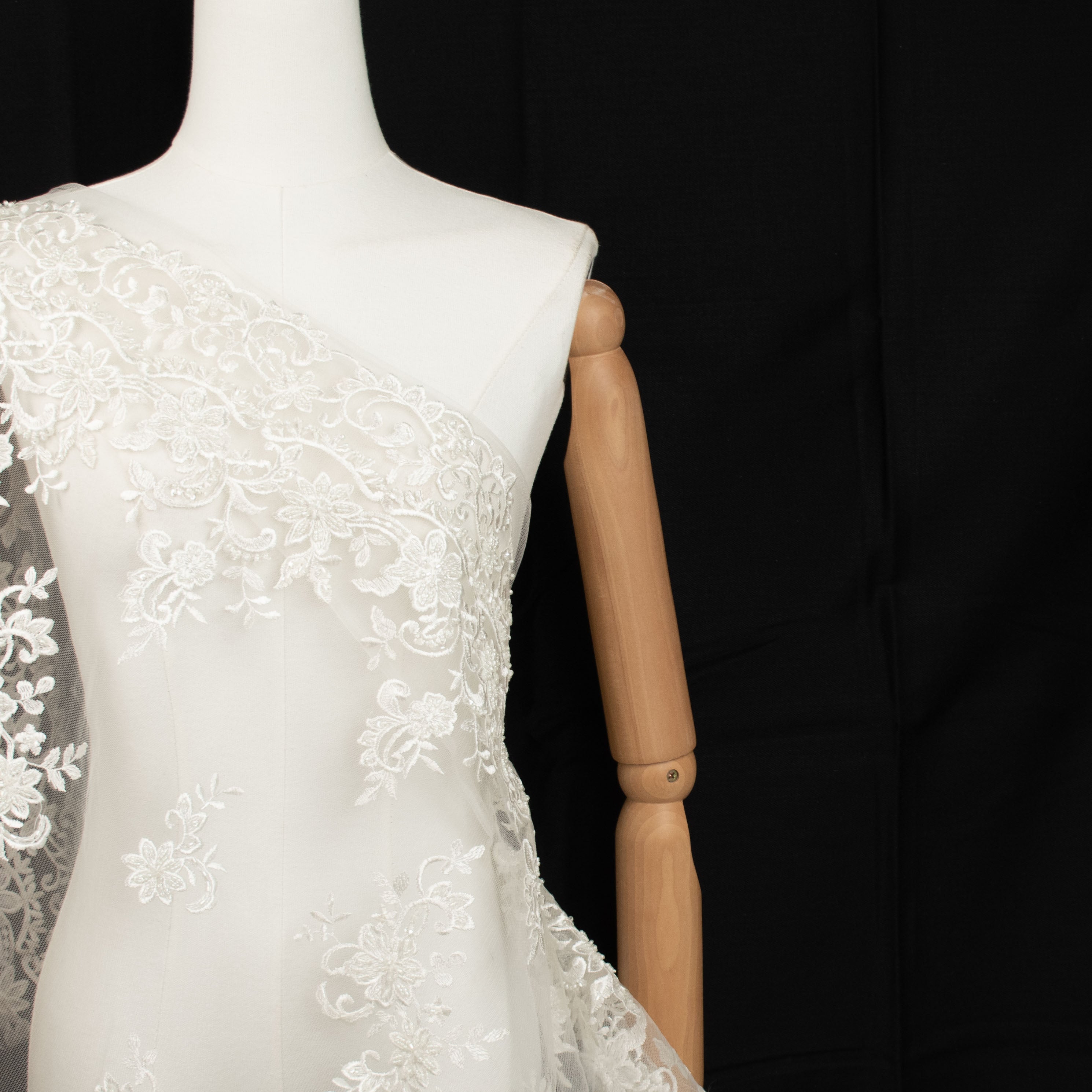 Embroidery Beaded Lace Design-30