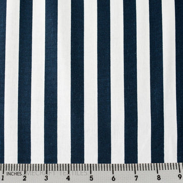 Stripe Printed Cotton Canvass by Homecraft Textiles - Haberdashery Shop Australia