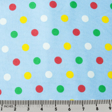 Dotted Printed Cotton Canvass by Homecraft Textiles - Haberdashery Shop Australia