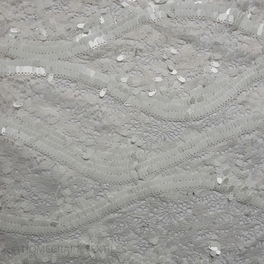 Sequin Raschel Lace By Homecraft Textiles, Fabric Supplier in Australia