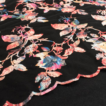 Embroidered Multi Colour Laces