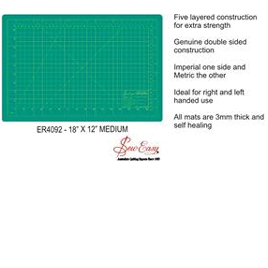 Medium Double-Sided Cutting Mat for Curtain Fabric by Homecraft Textiles Perth