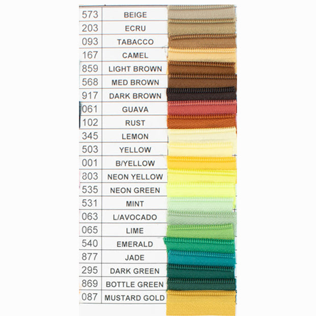 Close End Dress Zip 45CM