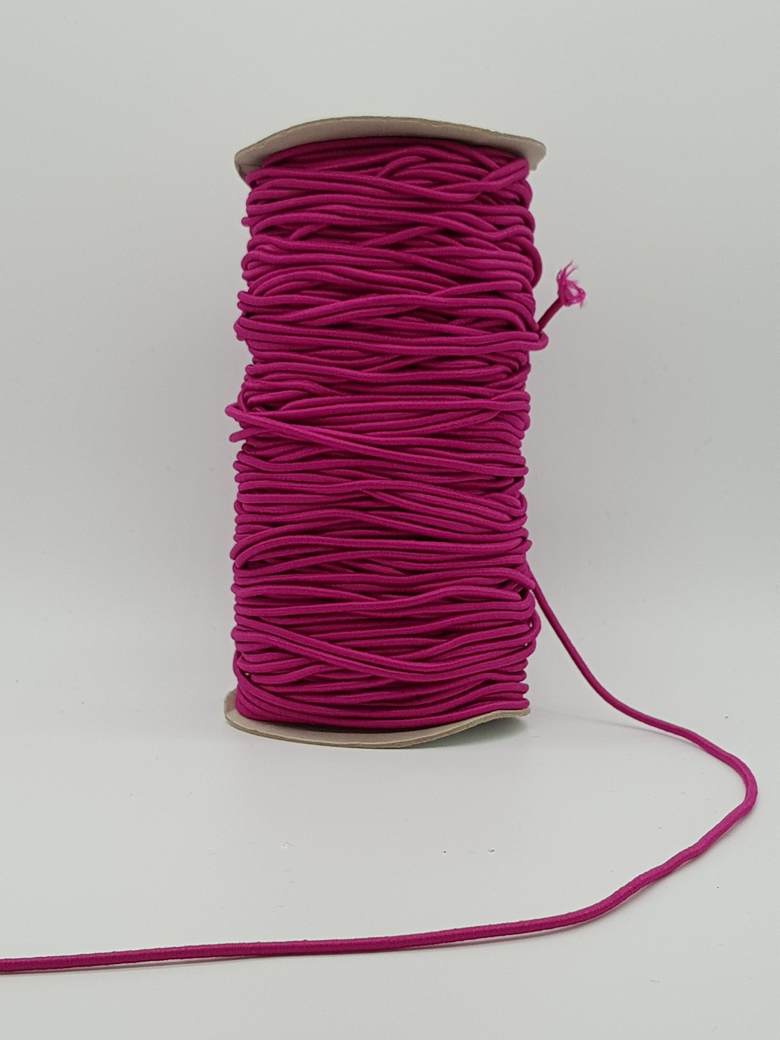 Soft Round Elastic Cord 100 Yard Rolls