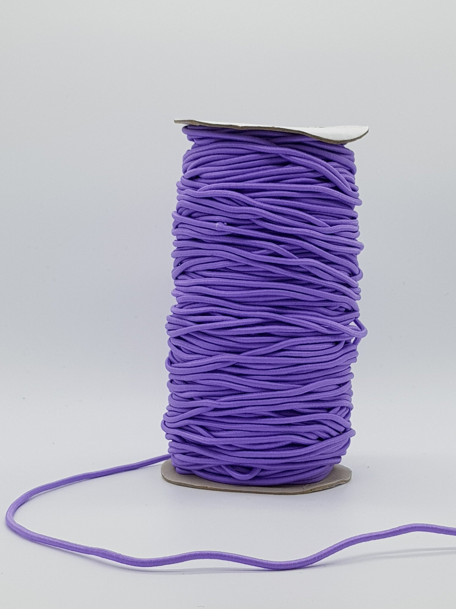 Soft Round Elastic Cord 100 Yard Rolls