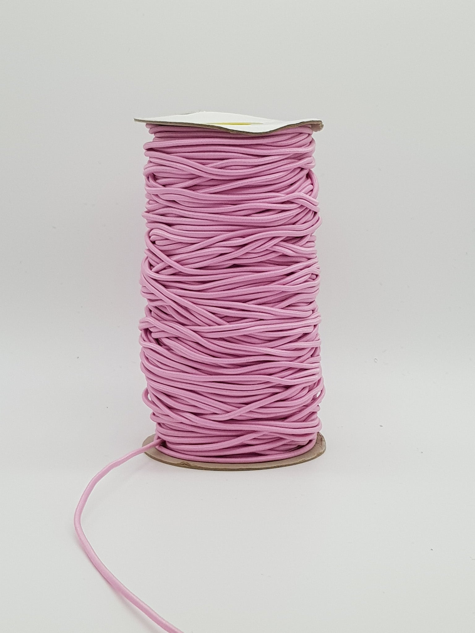Soft Round Elastic Cord 100 Yard Rolls