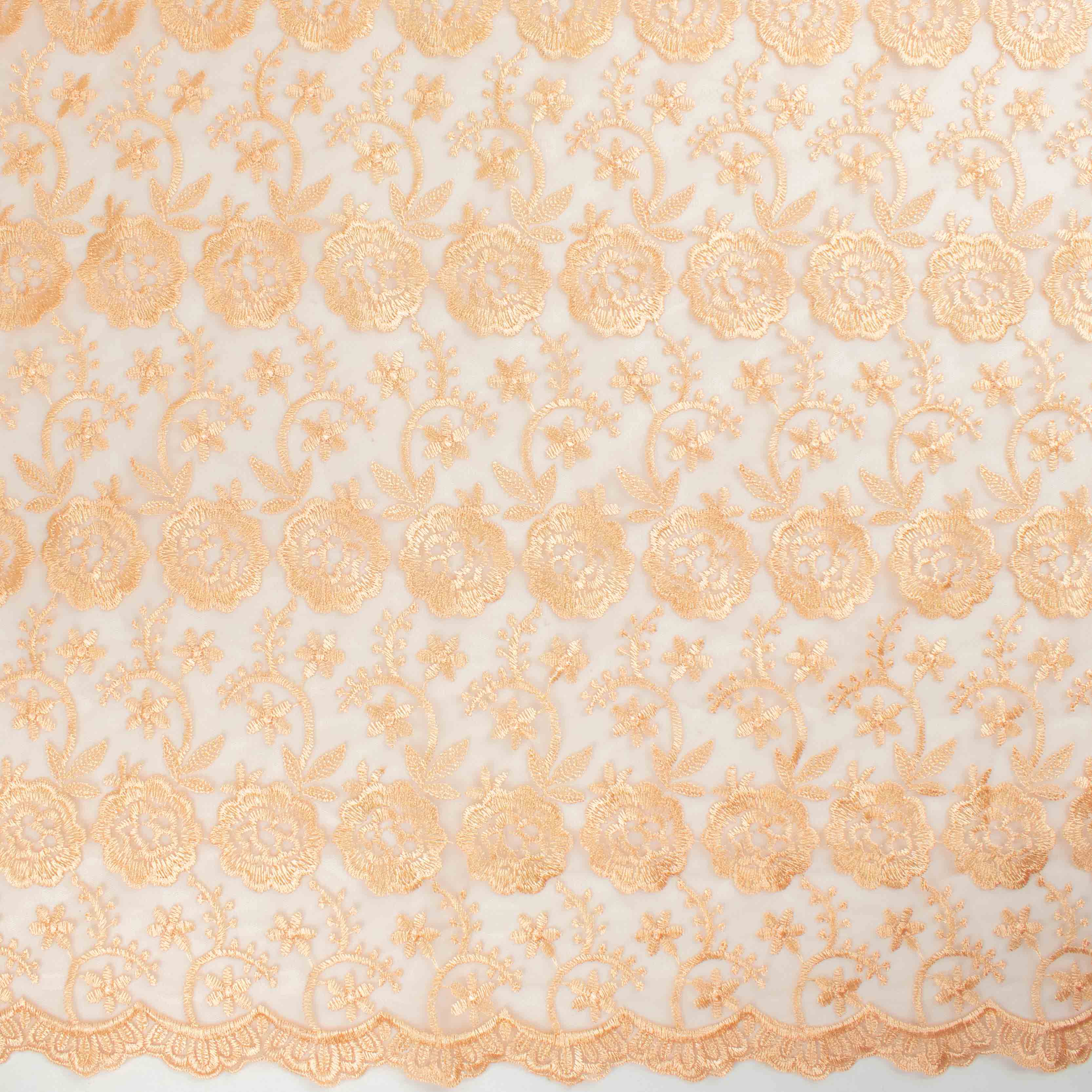 Embroidered Lace BF-2709 Nude