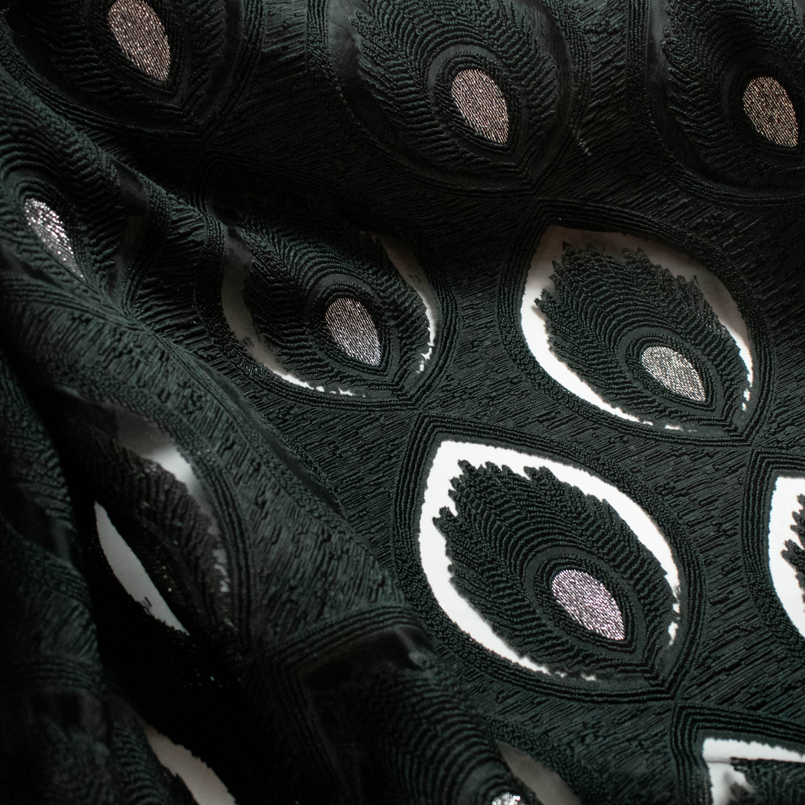 Embossed Brocade Burnout