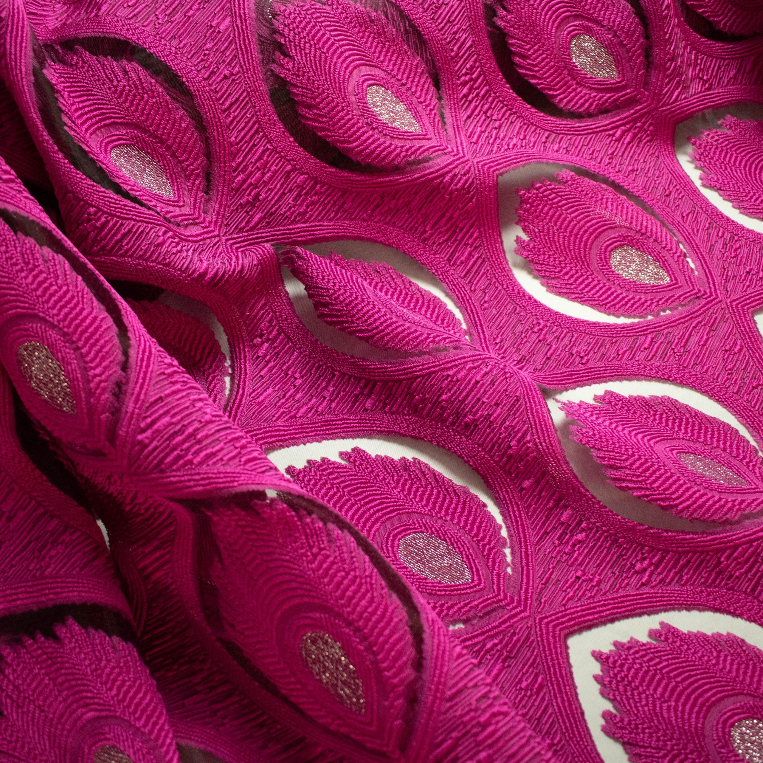 Embossed Brocade Burnout