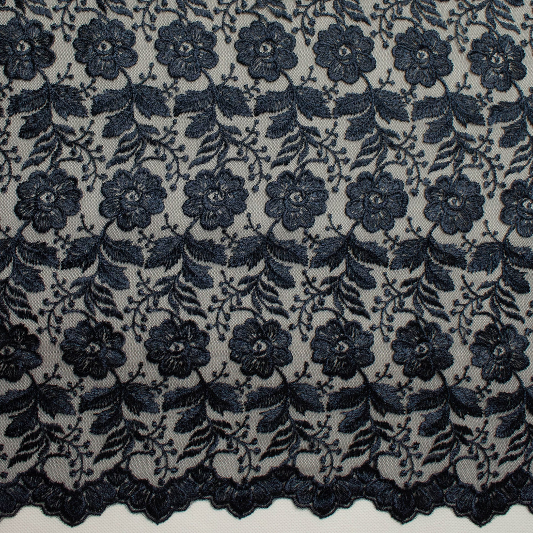 Embroidered Lace BF-02070T Navy
