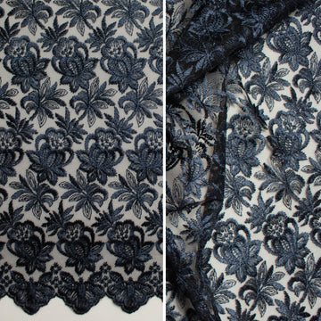 Embroidered Lace BF-03280 Navy