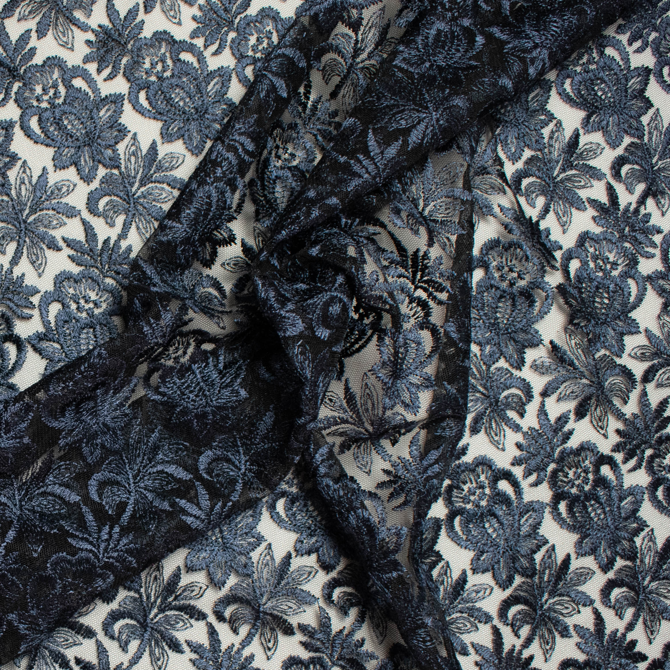 Embroidered Lace BF-03280 Navy