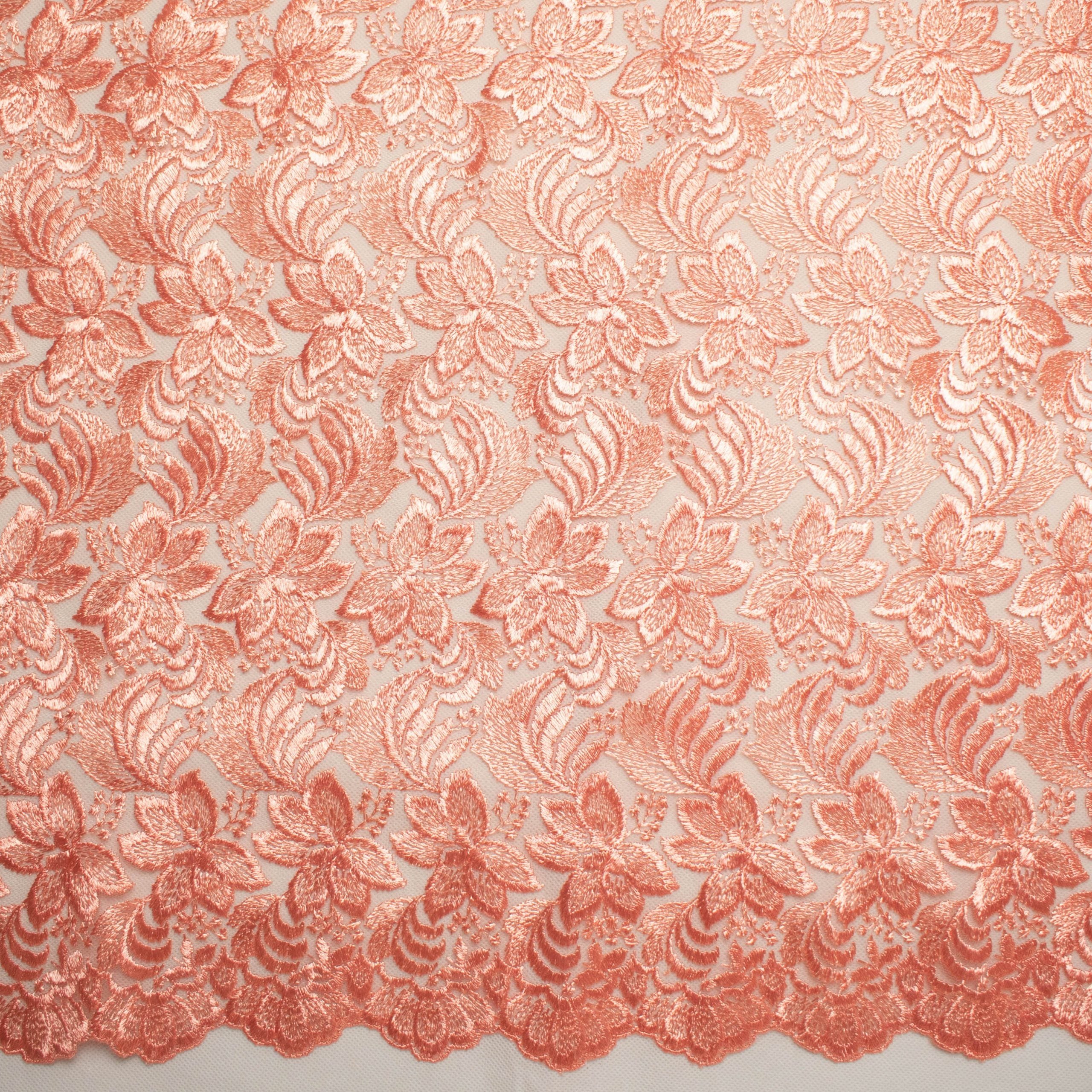 Embroidered Lace BF-61200 Dark Peach