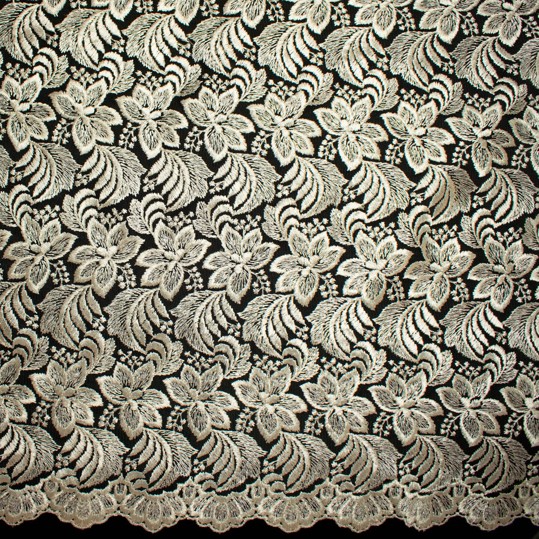 Embroidered Lace BF-61200 Ivory