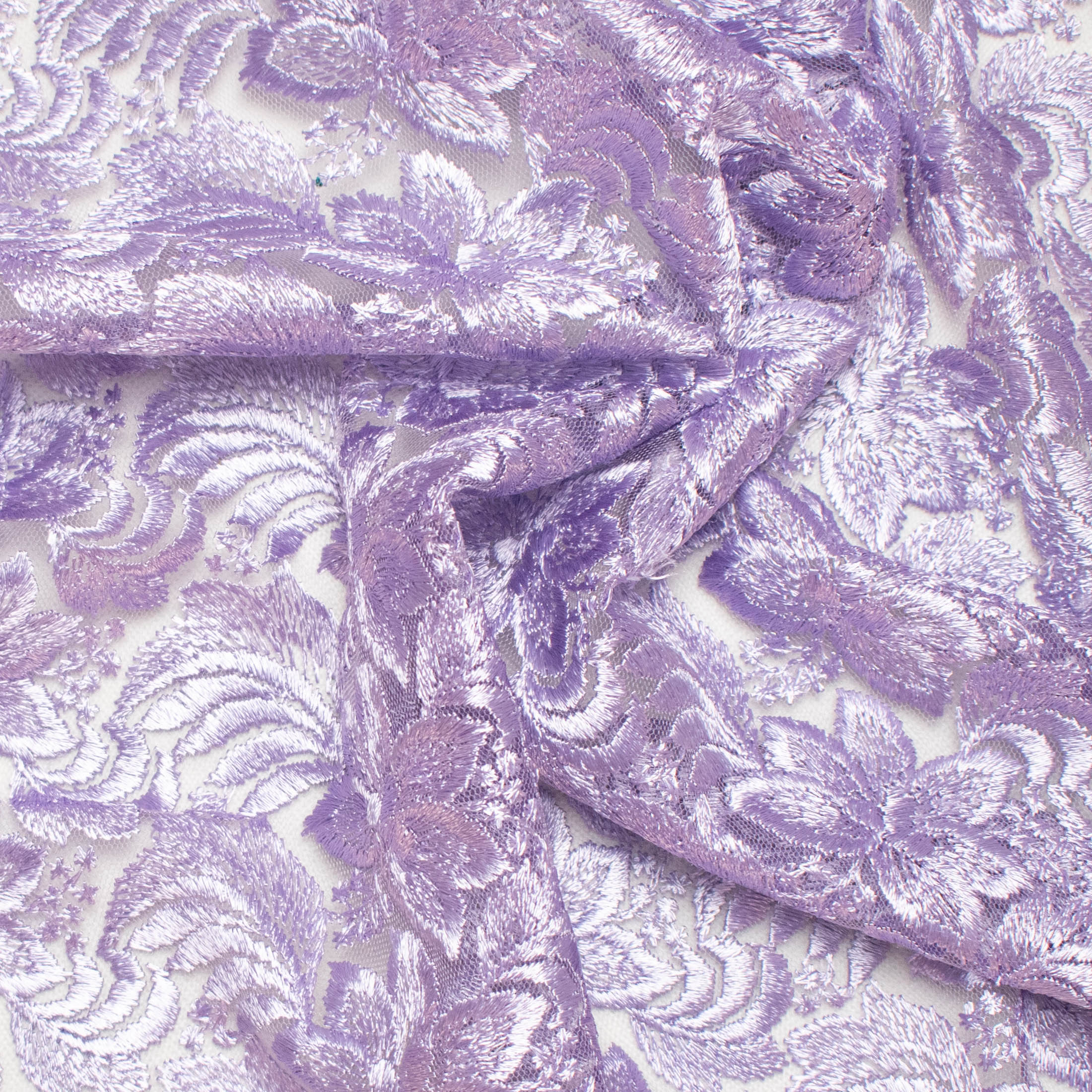 Embroidered Lace BF-61200 Mauve