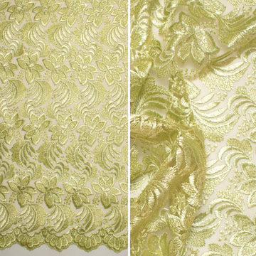 Embroidered Lace BF-61200 Moss