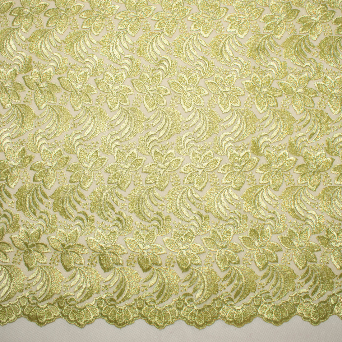 Embroidered Lace BF-61200 Moss