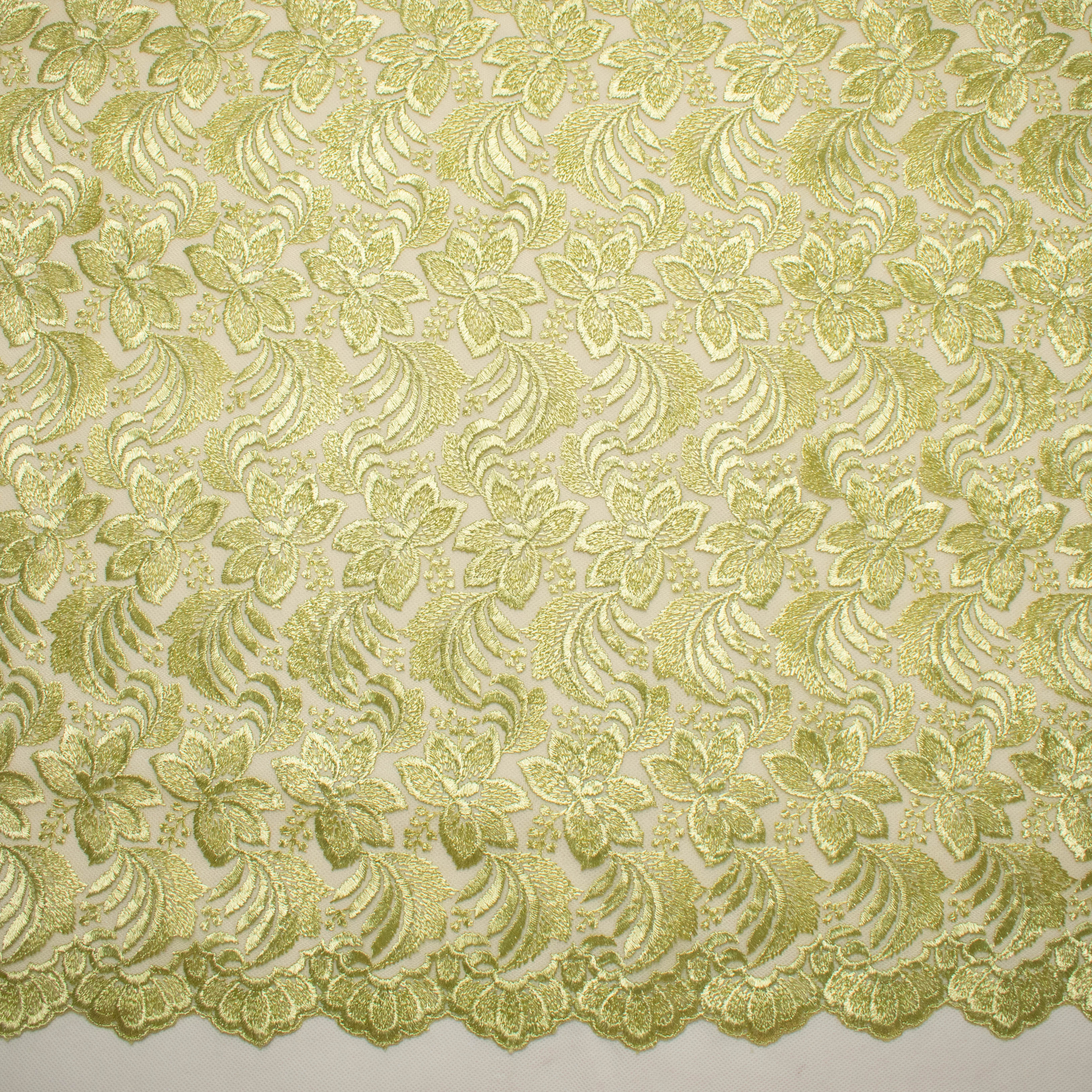 Embroidered Lace BF-61200 Moss