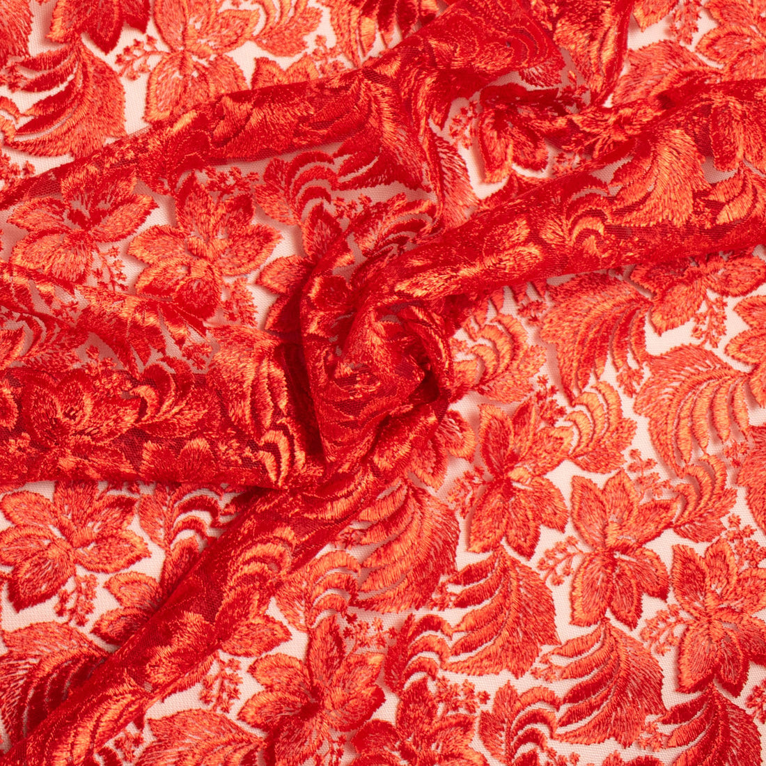 Embroidered Lace BF-61200 Red