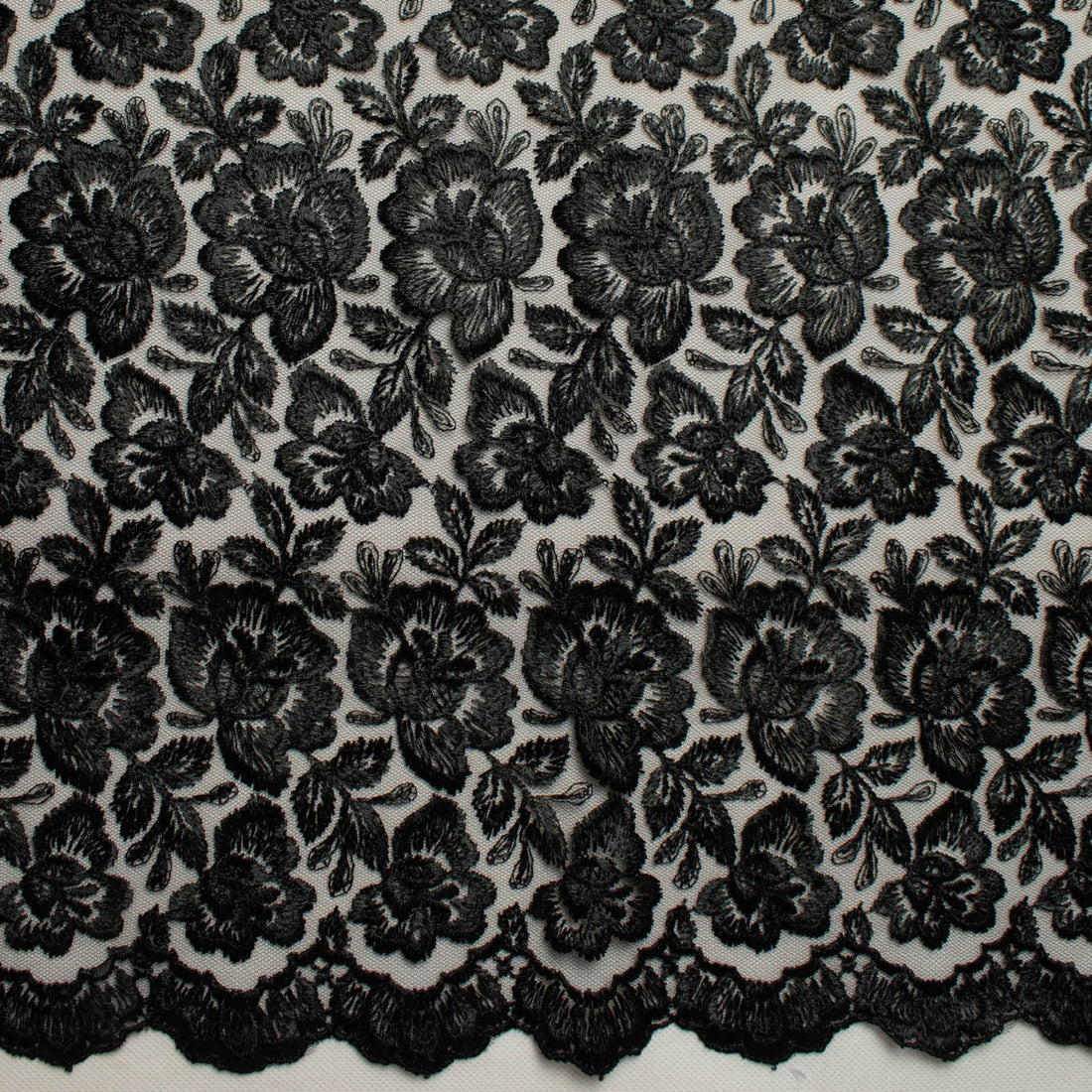 Embroidered Lace BF-62233 Black