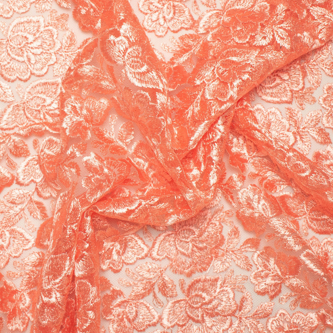 Embroidered Lace BF-62233 Dark Peach