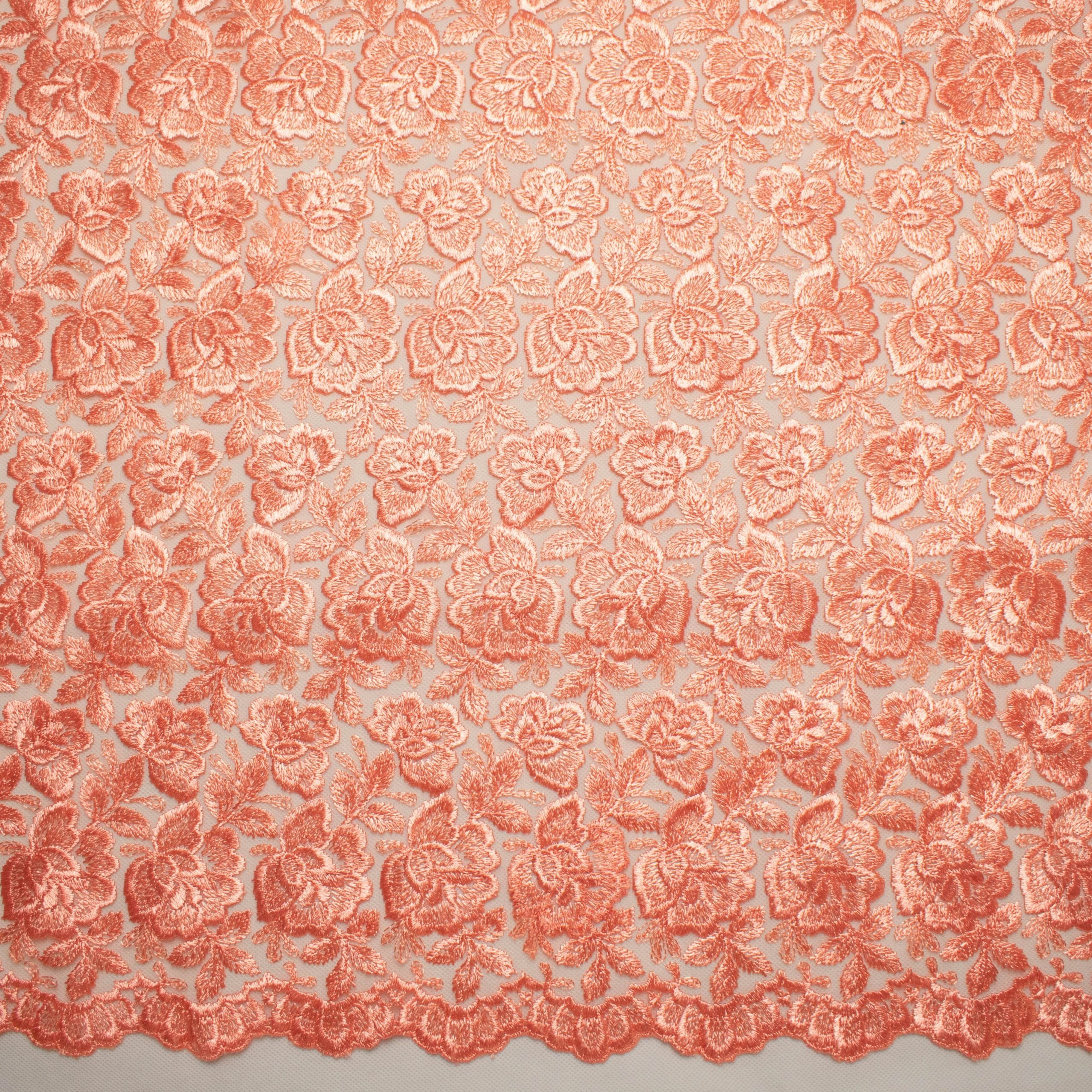 Embroidered Lace BF-62233 Dark Peach